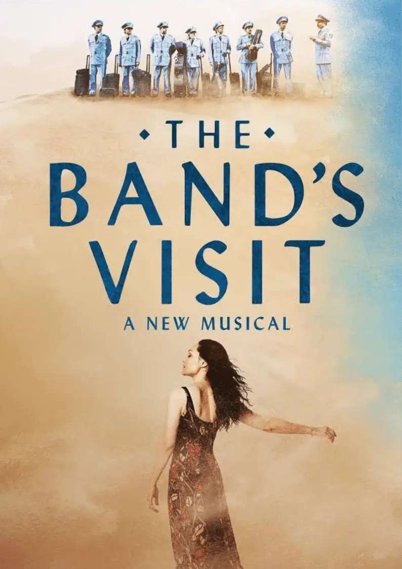 The Bands Visit theater production poster