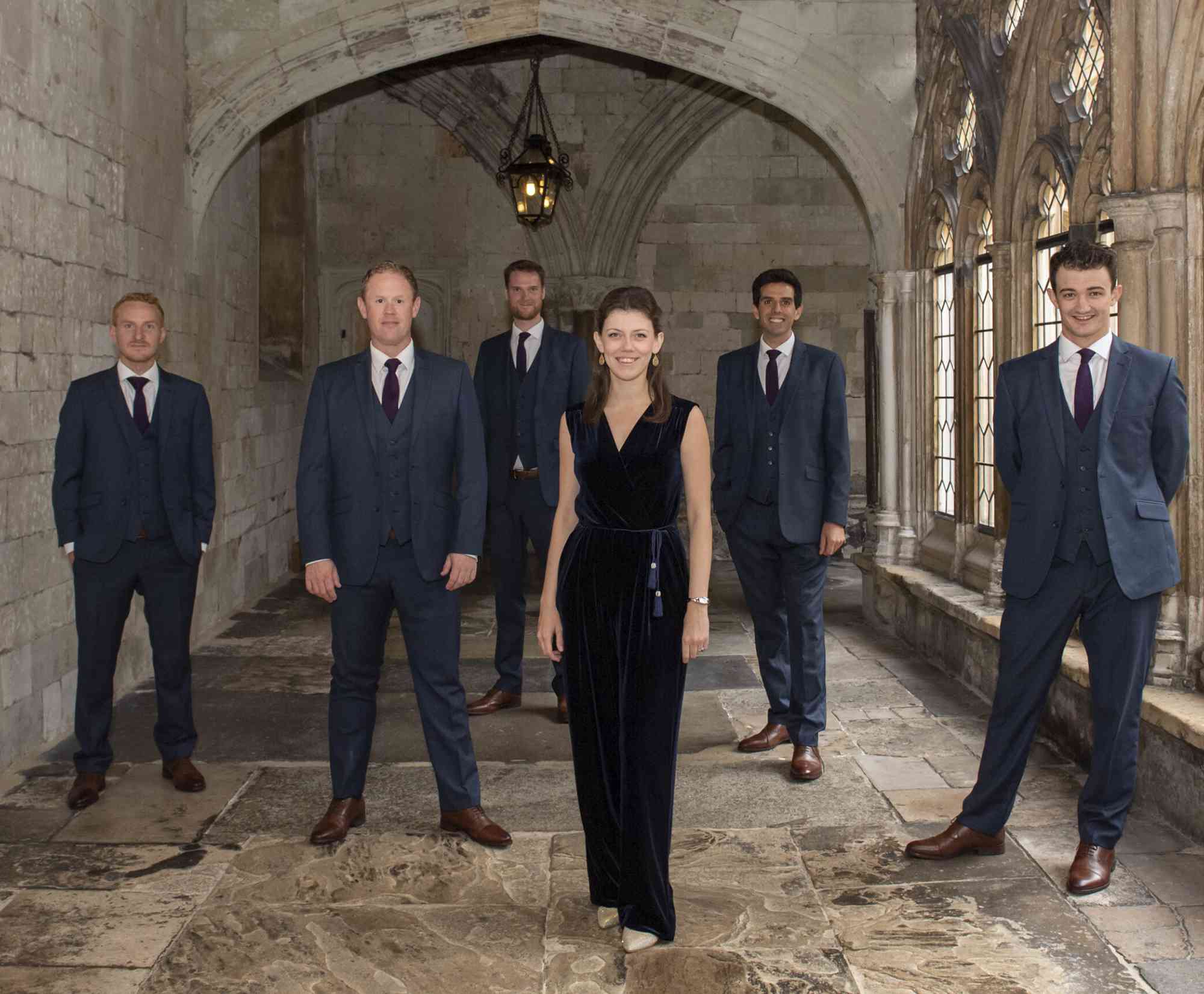 The Queen's Six performing live at Town Hall